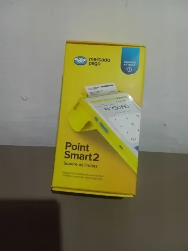 Maquininha inteligente para aceitar cartões de crédito, débito e pix.