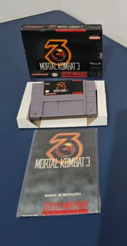 Mortal kombat 3 Super Nintendo Snes playtronic
