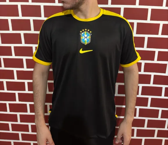 CAMISA SELEÇÃO BRASILEIRA PRETA