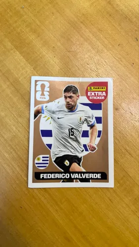 Figurinha Extra Bronze Federico Valverde 2026