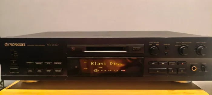 MD player Pioneer modelo MJ D707 Minidisc player