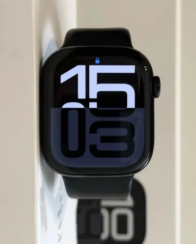 apple watch series 10 42mm gps + cellular preto