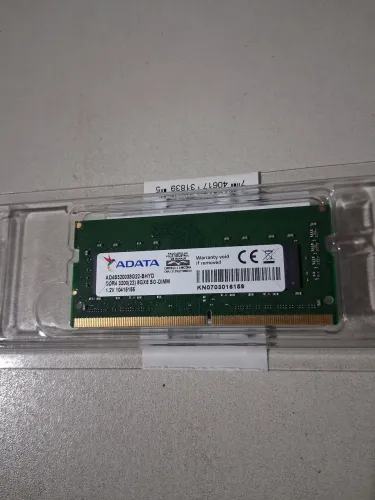 Memoria ram ddr4 8gb notebook