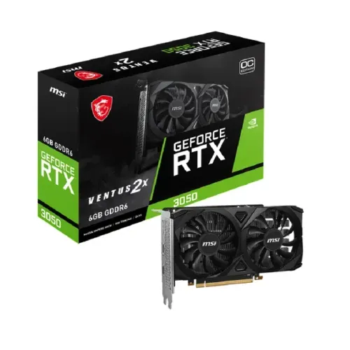 RTX 3050 6GB MSI Ventus 2X