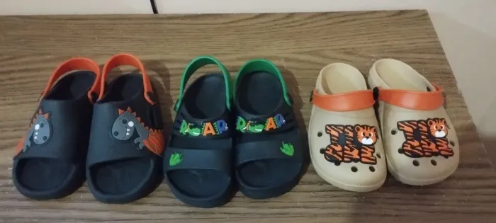 Kit sandália infantil papete