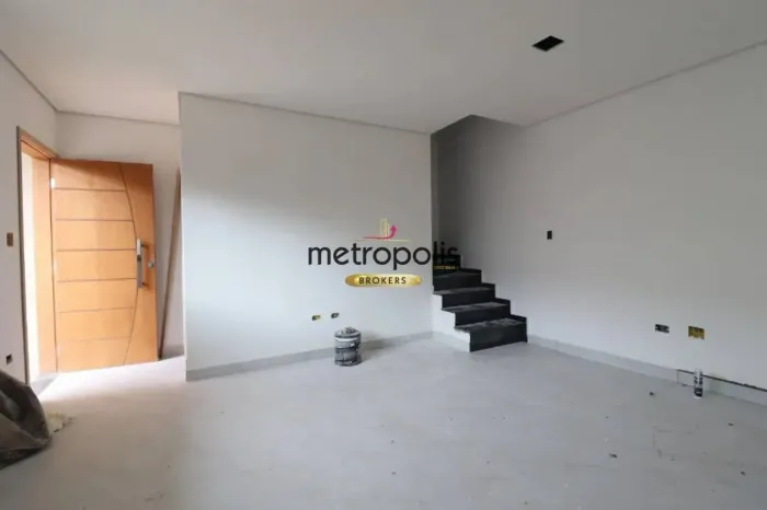 Sobrado com 3 dormitórios à venda, 90 m² por R$ 695.000,00 - Vila Scarpelli - Santo André/