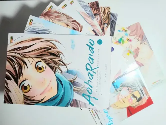 Manga Aoharaido: A primavera de nossas vidas - volumes 1 ao 13 (coleção completa)