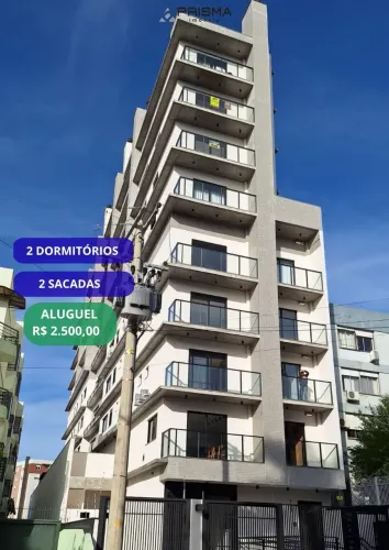 Apartamento 2 dormitórios, suíte, sacada, churrasqueira e garagem em Santa Maria