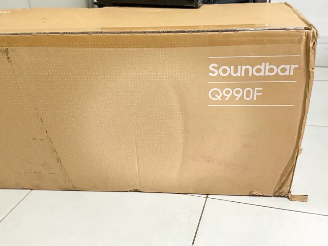 Soundbar Samsung Série Q Hw-q990f 11.1.4 Canais Subwoofer Cor Titan black