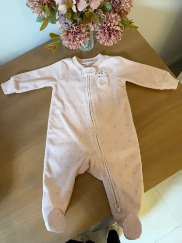Macacão carters fleece 3m