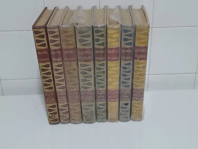 coleção culinária - dolores botafogo 8 volumes