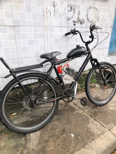 Bicicleta Motorizada Nakasaki Seminovíssima - Apenas 2 Semanas de Uso!