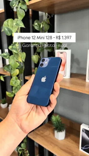 iPhone 12 Mini 128 - Loja Física - Nota fiscal