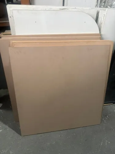 Placa de MDF 1,00 por 1,00 nova