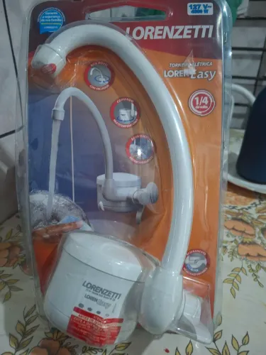 Torneira elétrica lorenzetti Easy novo 110v.