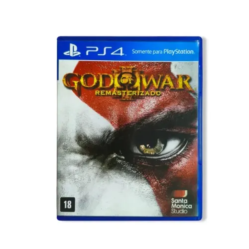 God of War III Remasterizado PS4 - Estado de Novo