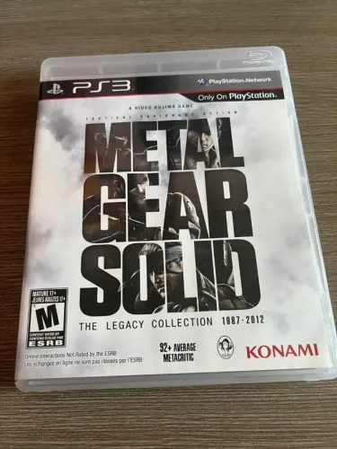 MGS legacy collection =- jogo PS3