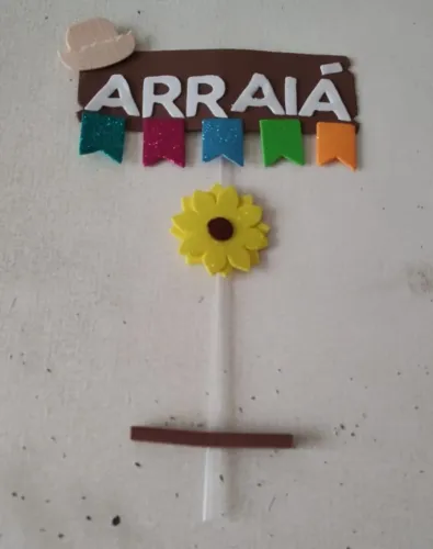 Plaquinha Arraiá - Festa Junina