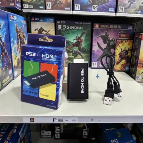 Conversor de Vídeo PS2 para HDMI Full HD