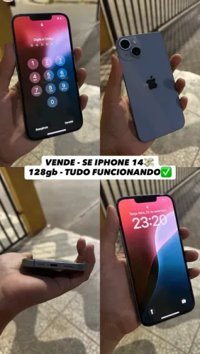 Vendo iPhone 14 em perfeito estado