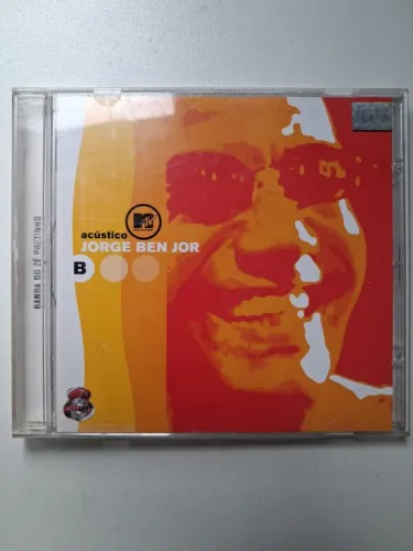 cd acústico jorge ben jor - mtv