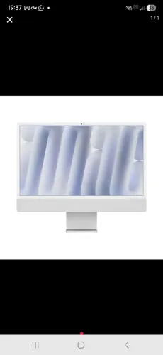 Imac Apple M4 / 16gb / 256gb tela 24" silver lacrado 