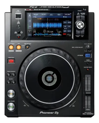 Xdj 1000 Mk2 Controlador Digital Xdj 1000 Mk2 Pioneer Dj Preto