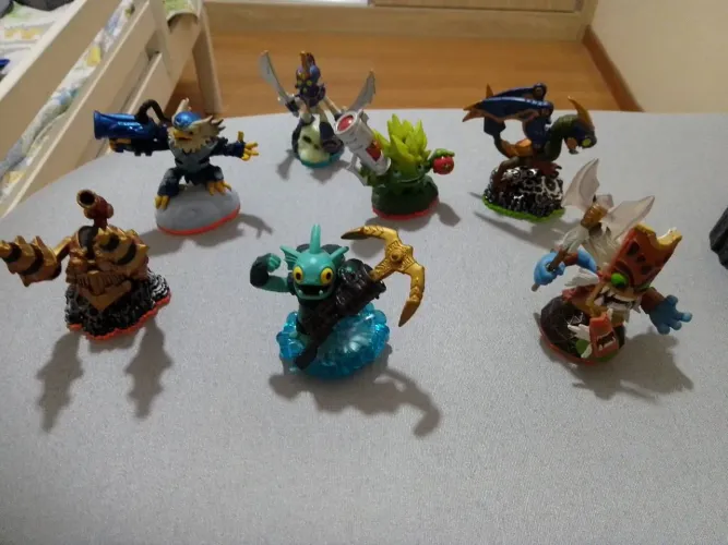 BONECOS SKYLANDERS 10CM JOGÁVEIS E COLECIONÁVEIS PVC DURÁVEL COM CHIP BELO HORIZONTE