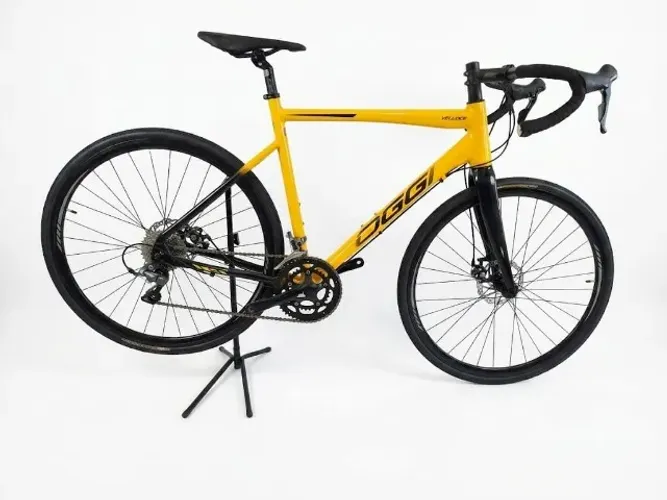 bicicleta speed Oggi Velloce tamanho 54 amarela