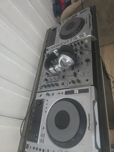 Cdj pioneer 850 usb com mixer djm650 