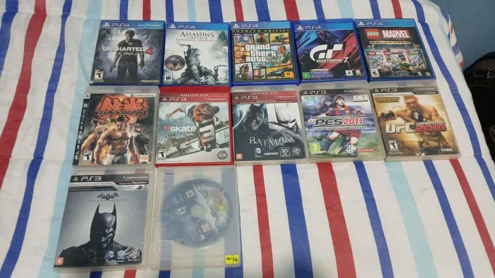 Jogos ps4 e ps3 faço tudo por 600