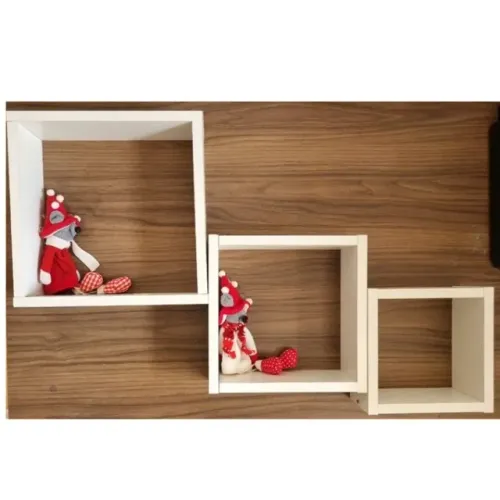 3 Nichos para decoração ou quarto de bebe em MDF