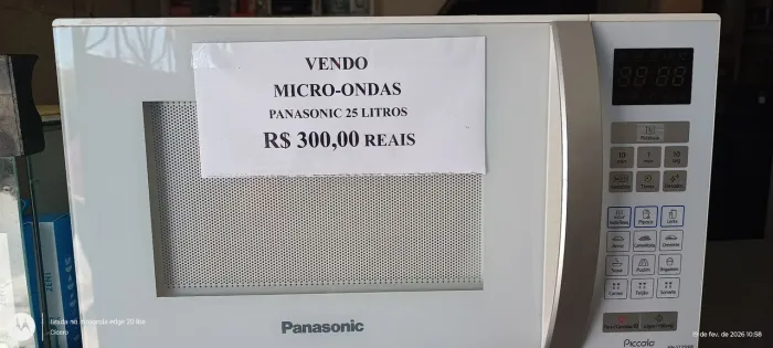 Microondas Panasonic 25 litros
