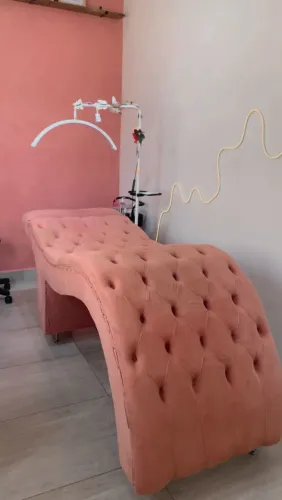 Maca para extensão de cílios rose gold