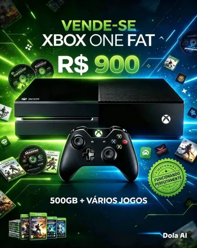 VENDO XBOX ONE FAT DE 500GB