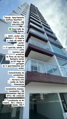 Edf. Montfort 2/4 sendo 1 suíte
