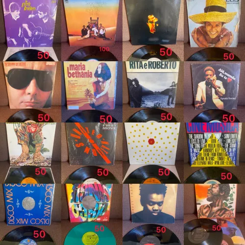 Qualquer lp 50 reais