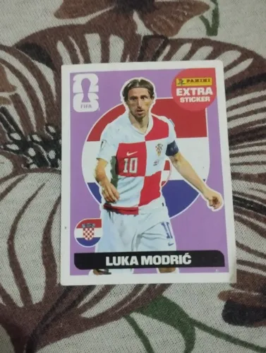 Figurinha extra modrik