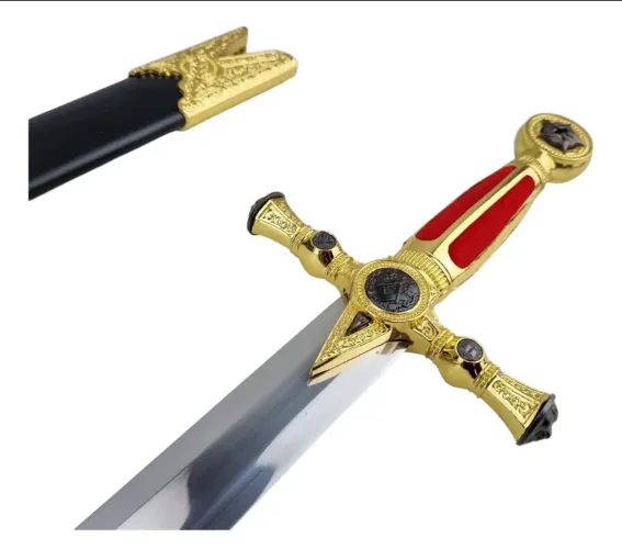Espada Maçônica Fraterna Cavaleiro Templário