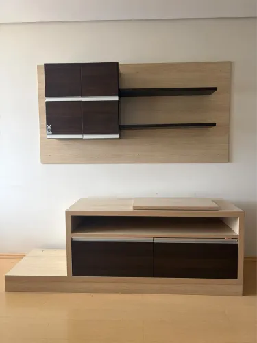 Rack para TV com painel
