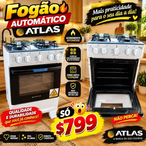 Fogão novo entrega grátis