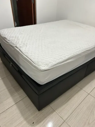 Cama baú casal 