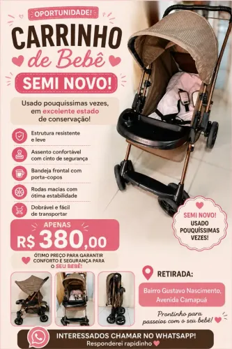 Carrinho Galzerano feminino