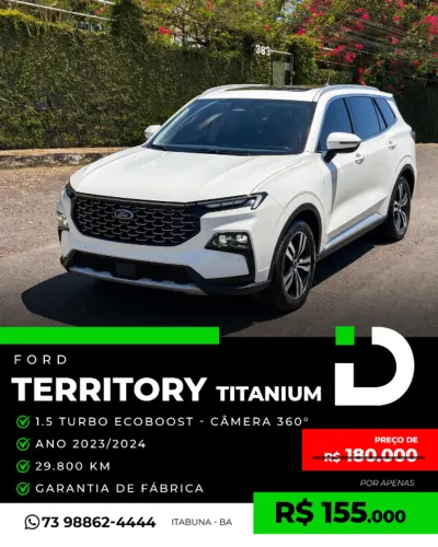 Ford Territory Titanium 1.5 Gtdi Ecobo. AUT 2024