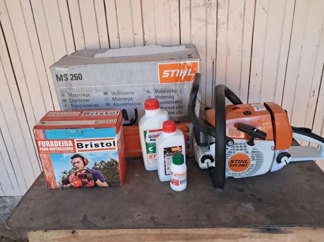 Vendo motosserra sthil ms 260 novo