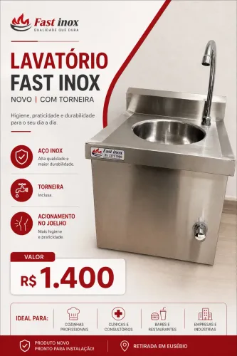 Lavatório de mãos 