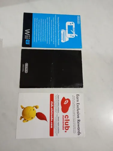 Manual original Nintendo WIIU