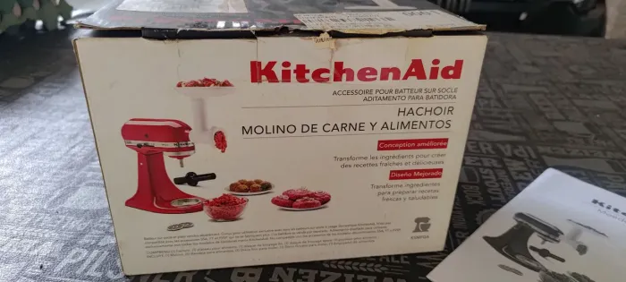 Moedor de carne para kitchennaid 