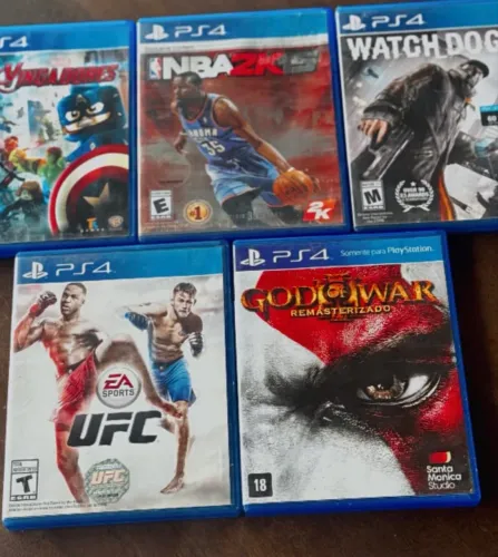 JOGOS PS4 