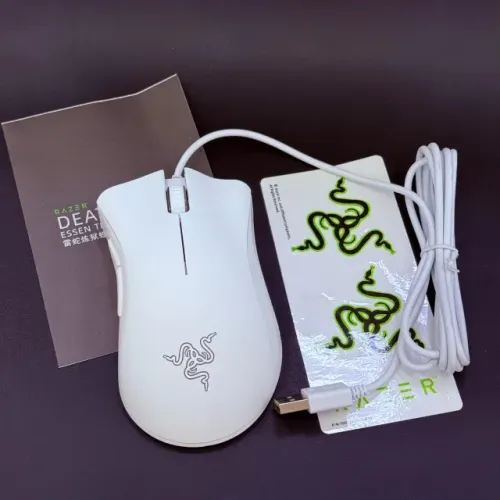 Mouse Gamer Razer DeathAdder Essential White Edition